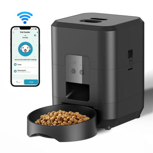 Kit distributore cibo e acqua per animali